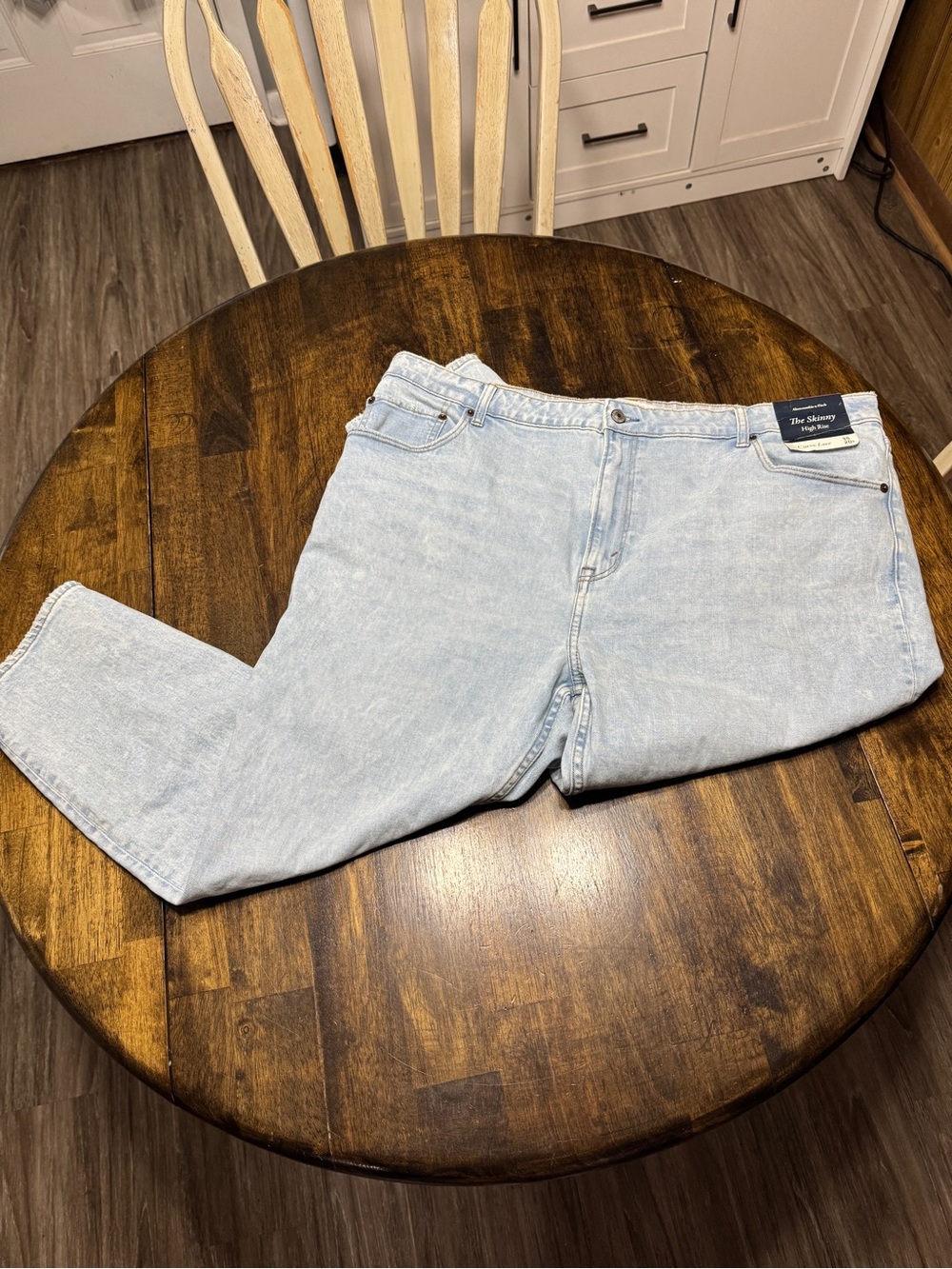 Abercrombie & Fitch The Skinny High Rise Curve Love